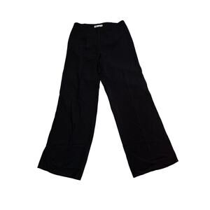 Zara Wide Leg Dress Pants Women's XL Black